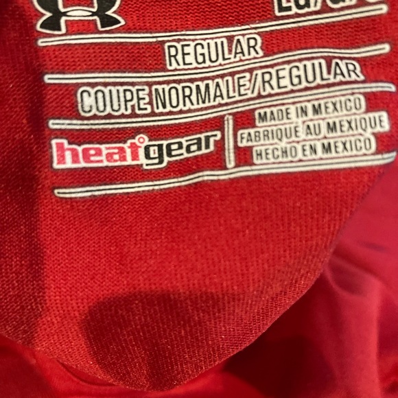 Under Armour ted heat gear T-shirt men’s size L - Picture 2 of 4